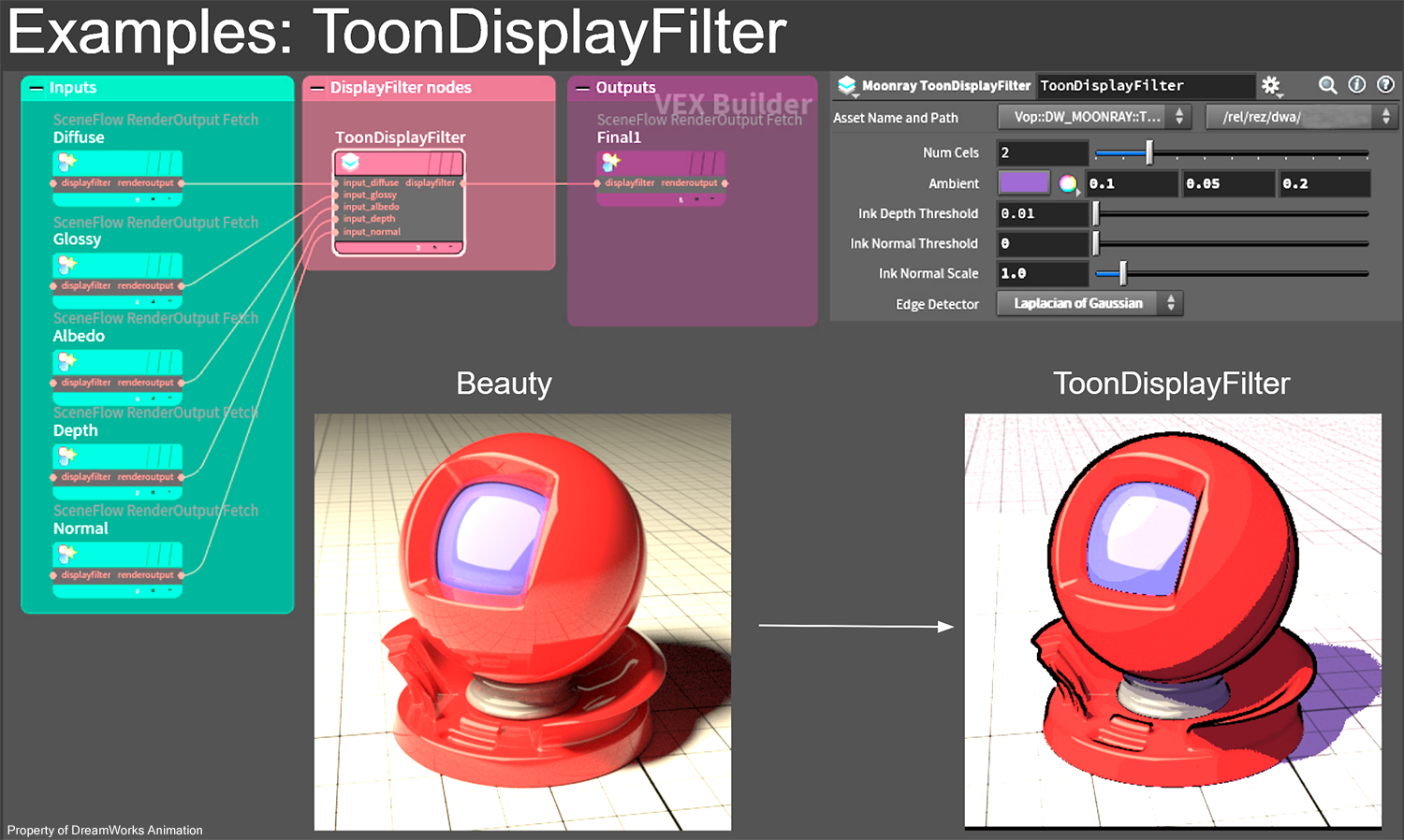 Display Filters - Toon Filter